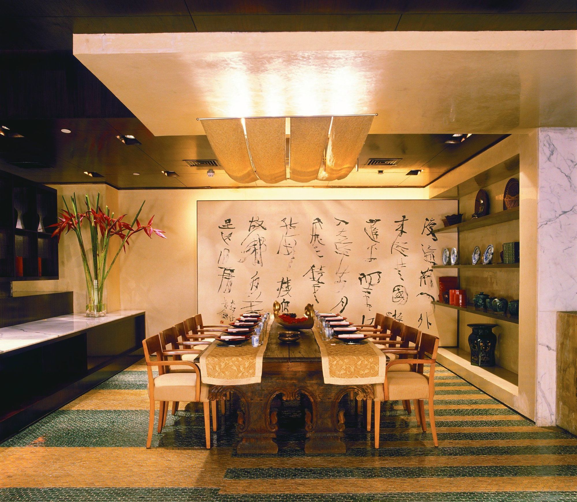 Trident Nariman Point Hotel Bombay Restaurant billede A dining room