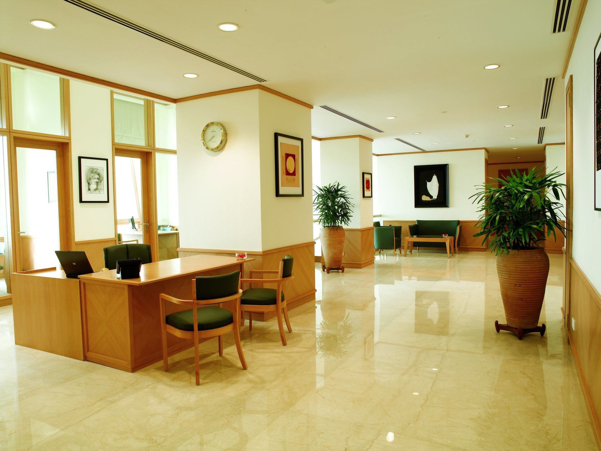 Trident Nariman Point Hotel Bombay Interiør billede The lobby of the hotel